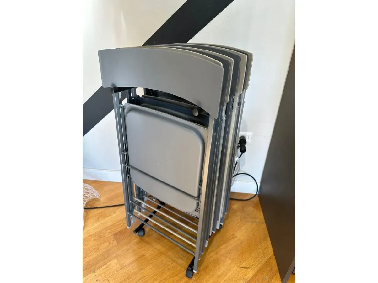 Set di 4 sedie Piper pieghevoli    Defects