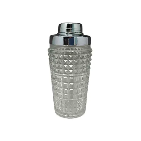 Vintage Crystal Cocktail Shaker (1960s), image