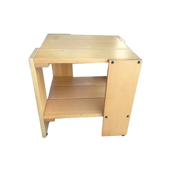 Tavolino Crate di Gerrit Thomas Rietveld in legno, Cassina 5