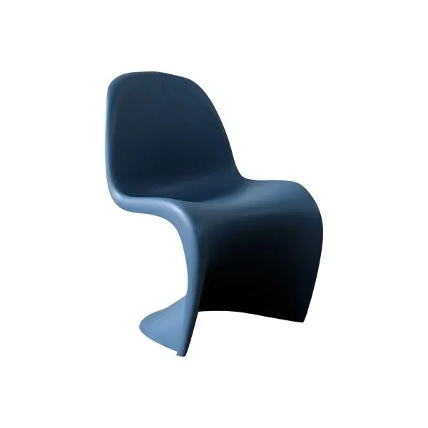 Sedia Mini Verner Panton blu 