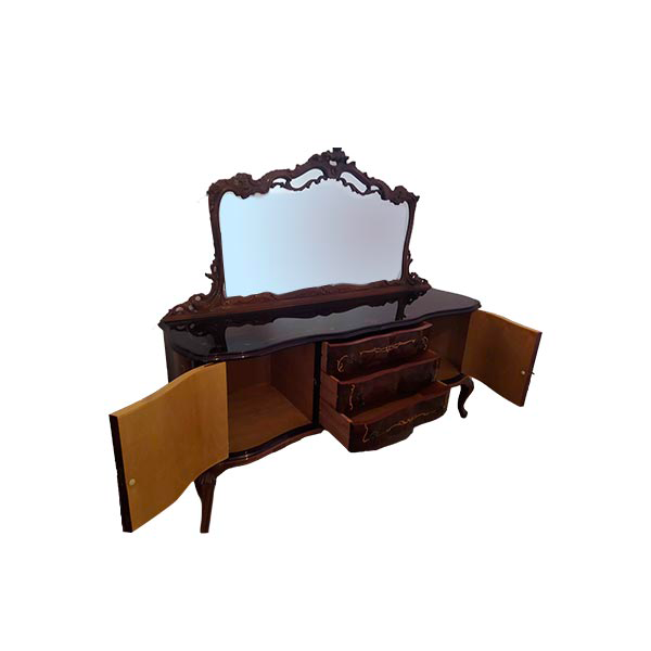 Buffet vintage Chippendale in legno decorato (anni'70) image