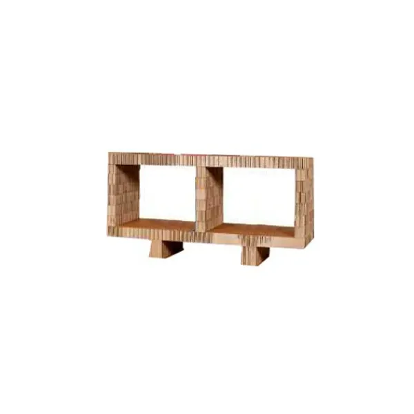 Bookstack 100 modular bookcase in honeycomb cardboard 3
