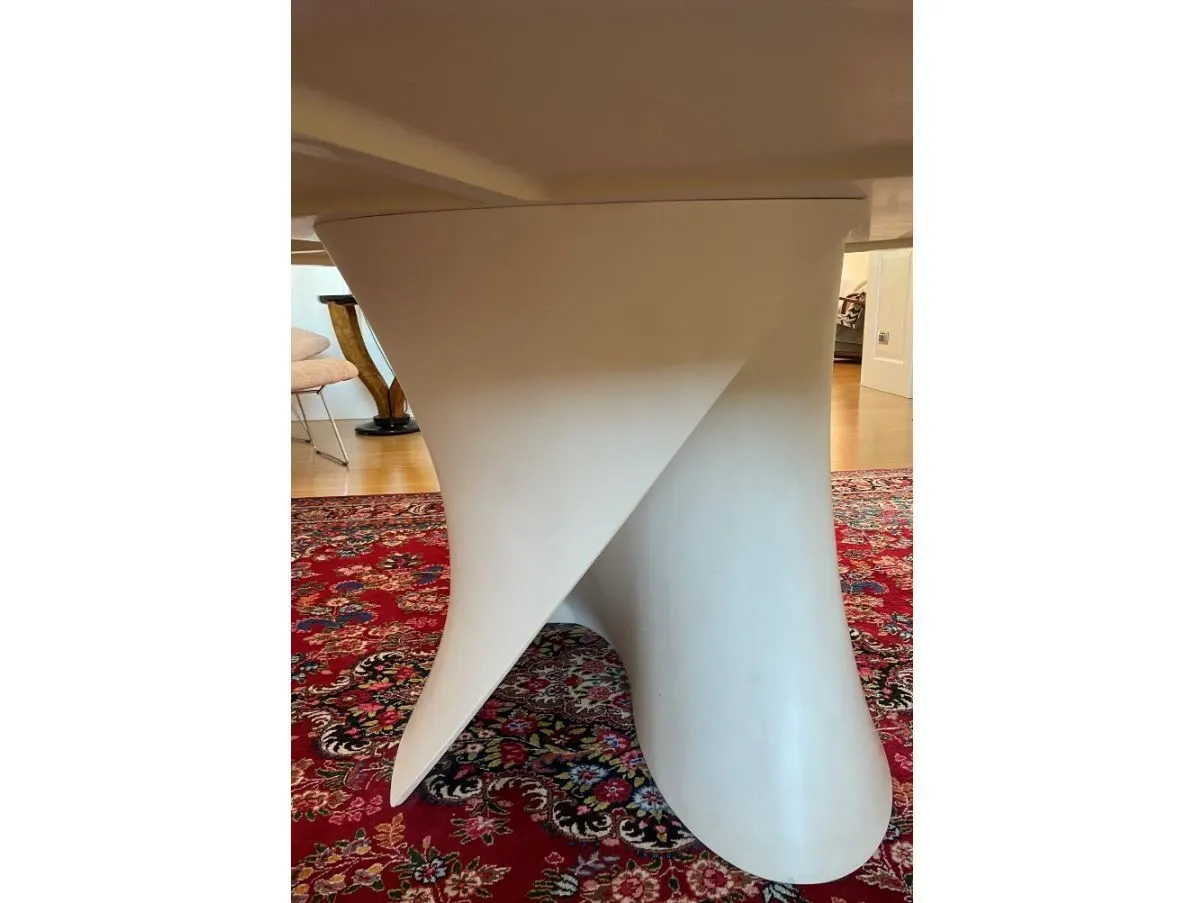 Tavolo rotondo S Table bianco 6