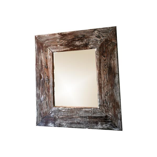 Vintage mirror in carved wood, image