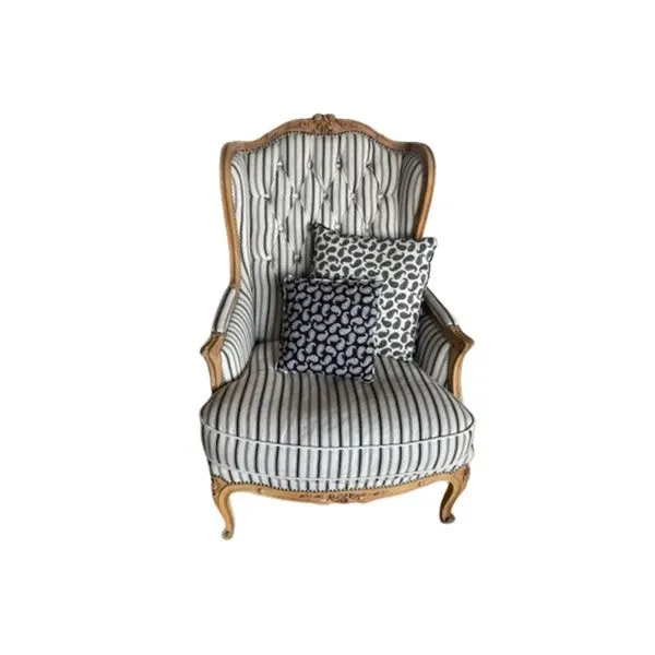 Poltroncina vintage in legno massello (anni'70), 