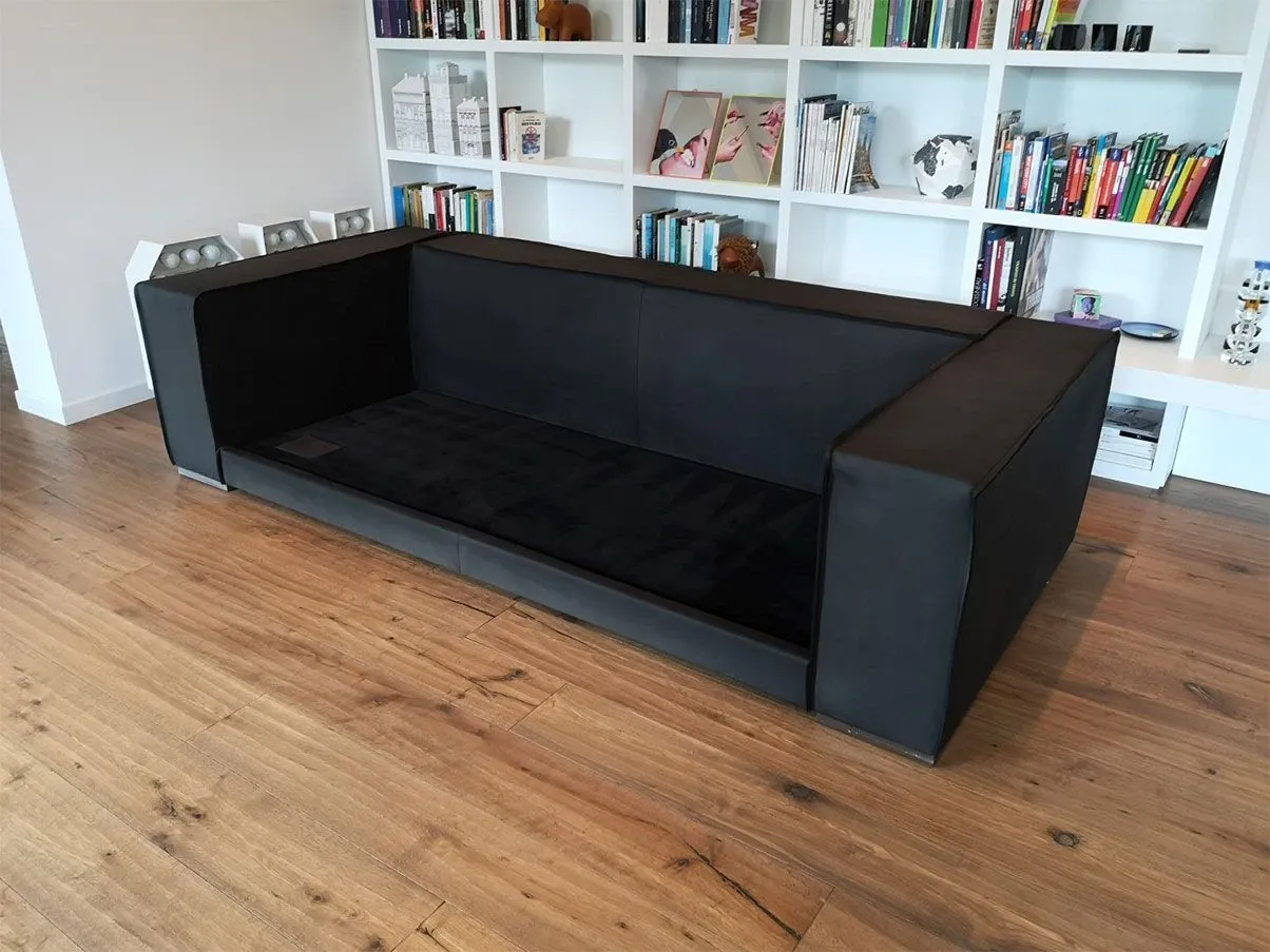 Budapest leather sofa, Baxter 3