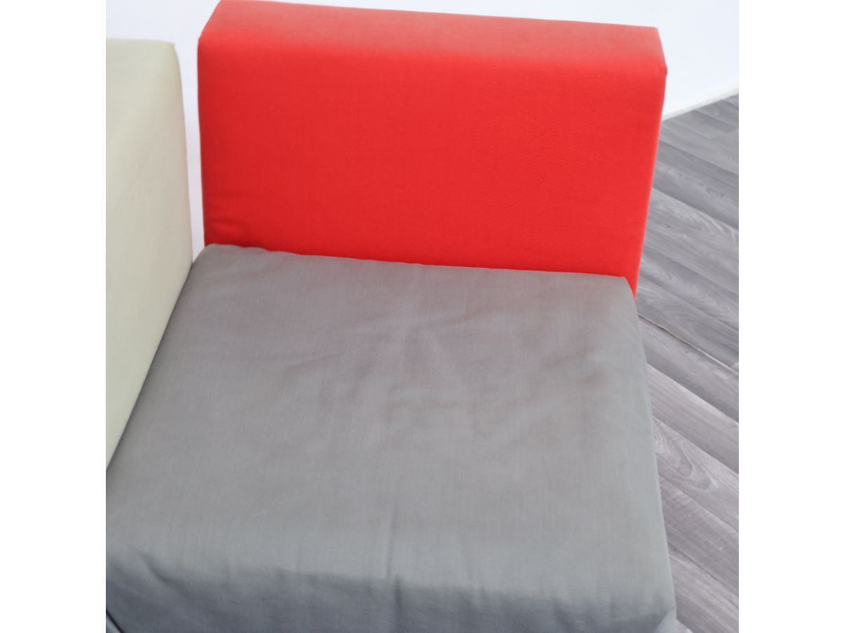 Uni-X Modulares Sofa von Carlo Forcolini & Gianfranchi (Vintage 1980er Design) Optional8