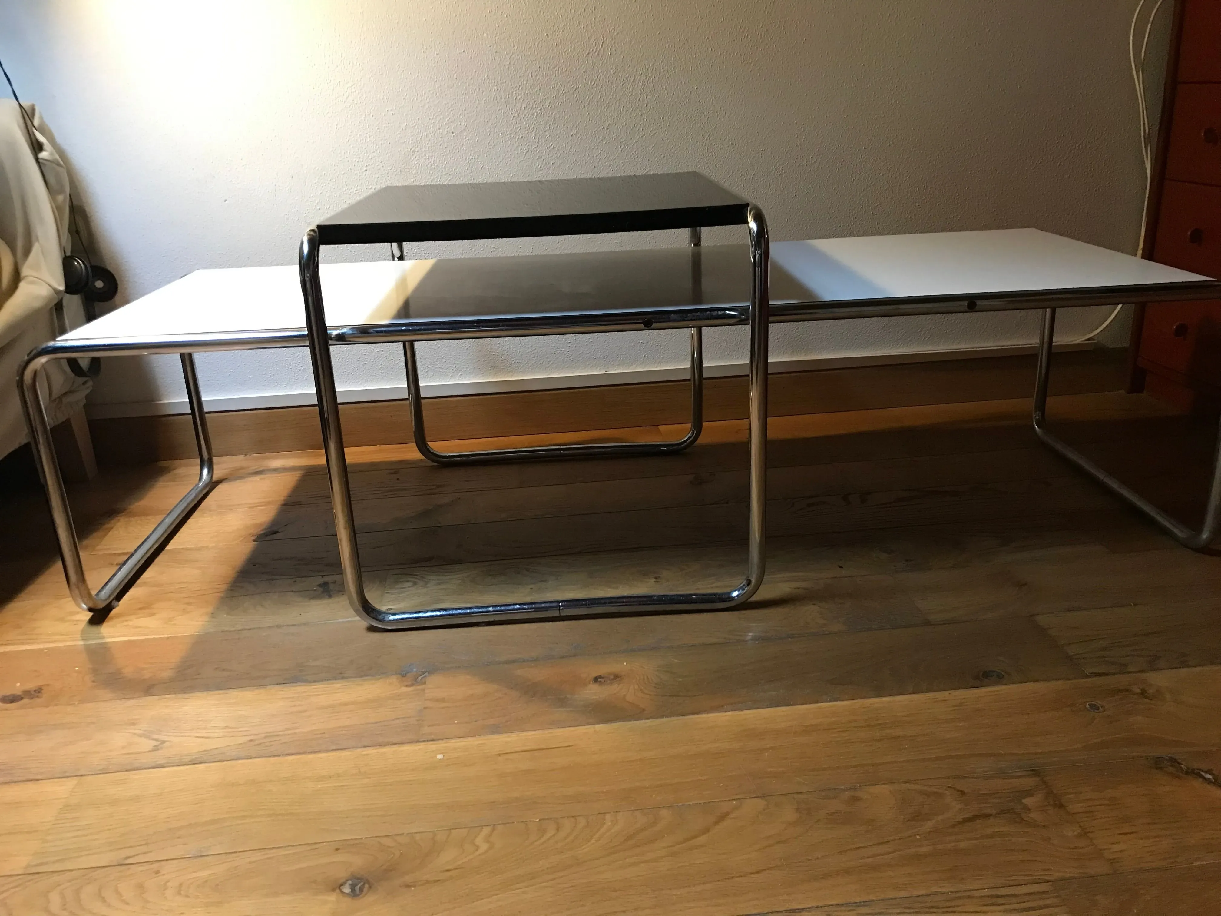 Set of 2 Laccio coffee tables, Gavina 3