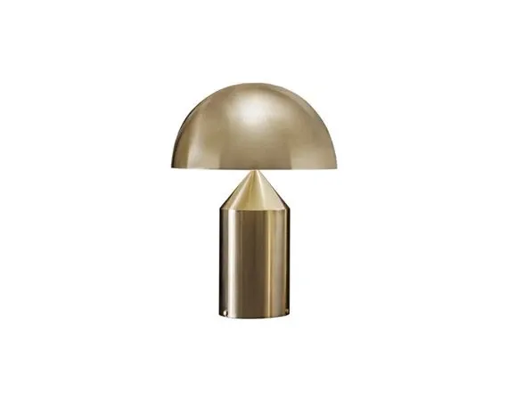 Atollo 239 table lamp (gold), Oluce image