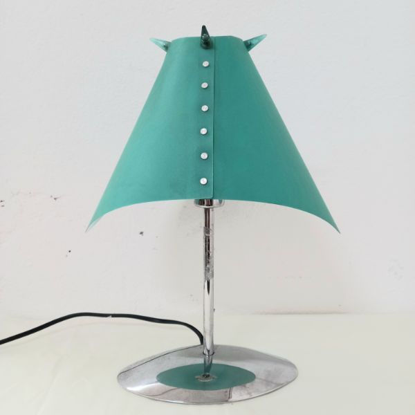 Odino green table lamp, Tronconi image