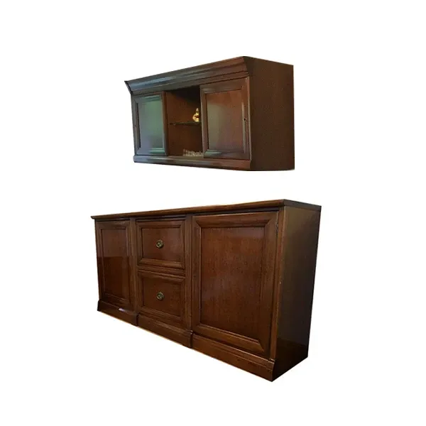 Set credenza e pensile in legno Le gemme n.5, Fablier image