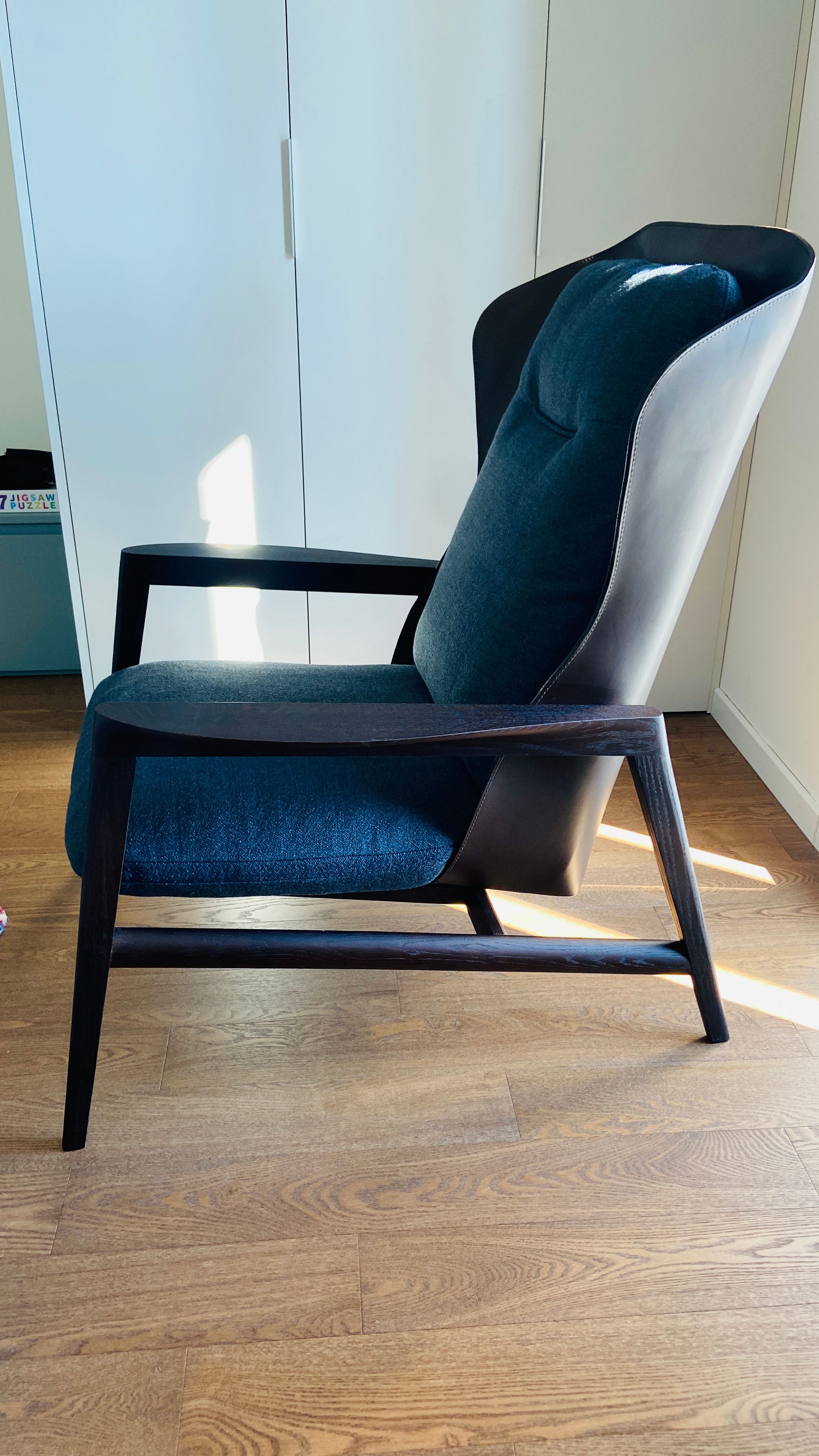 Margaret 3097 Leather Armchair by Mauro Lipparini Optional9