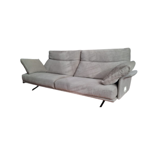 Nilson 3-Seater Sofa in Grey Fabric by Molina image