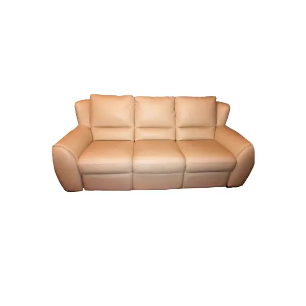 3 seater leather sofa (white), Doimo Salotti 3
