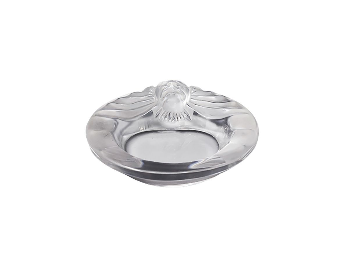 Vintage (1970s) crystal ashtray, Lalique image