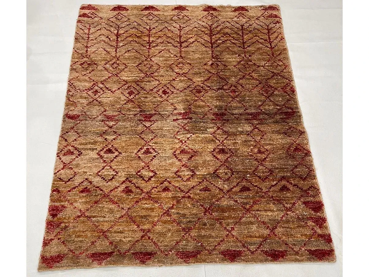 Tappeto rettangolare Jute 45366 stile etnico in juta, Cabib 3