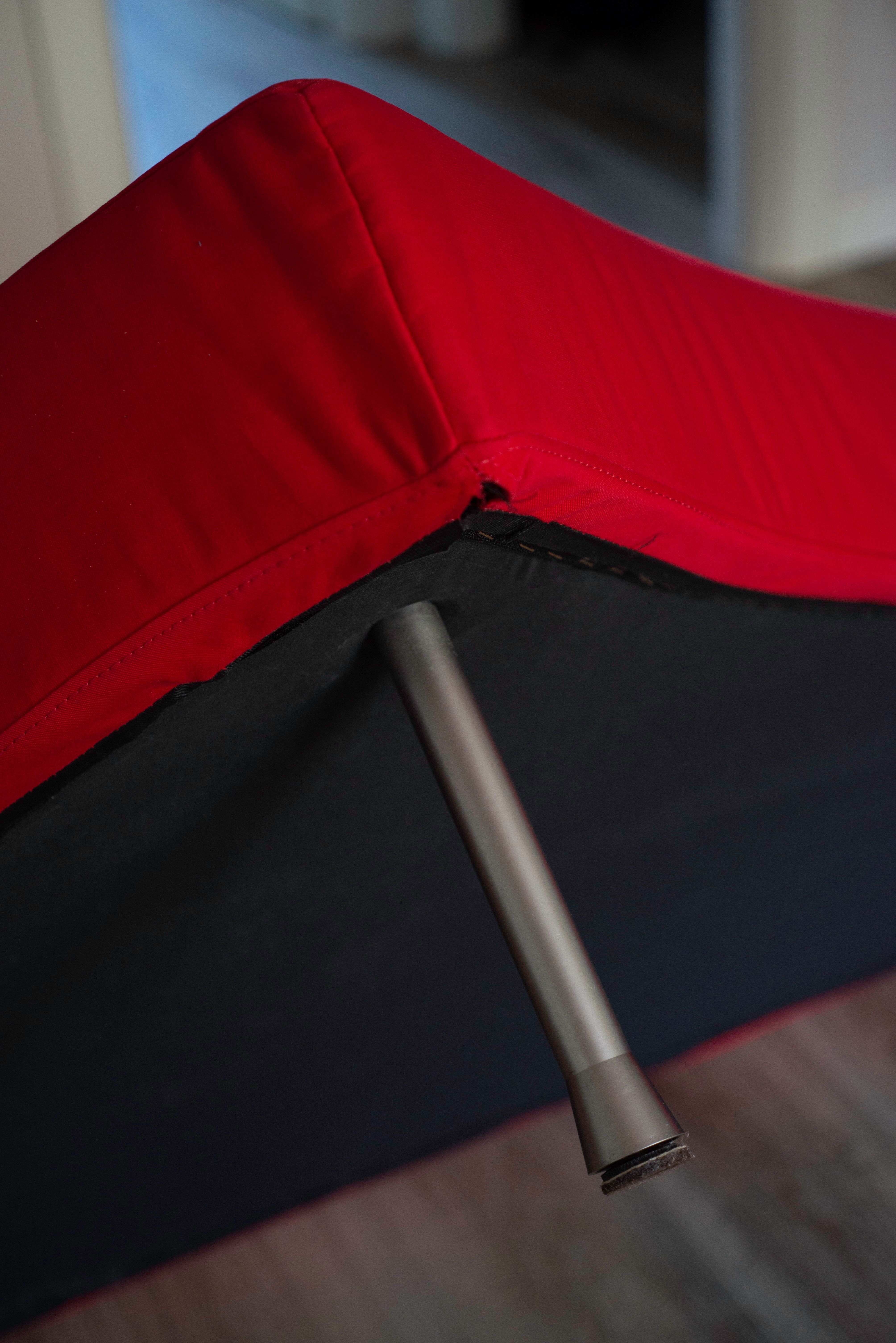 Modulares Sofa Yang in Rot Optional11