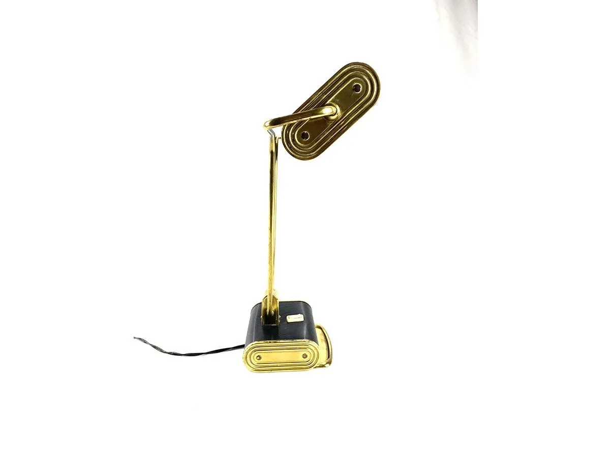 N71 Brass Table Lamp by Eileen Gray (1930s) 3