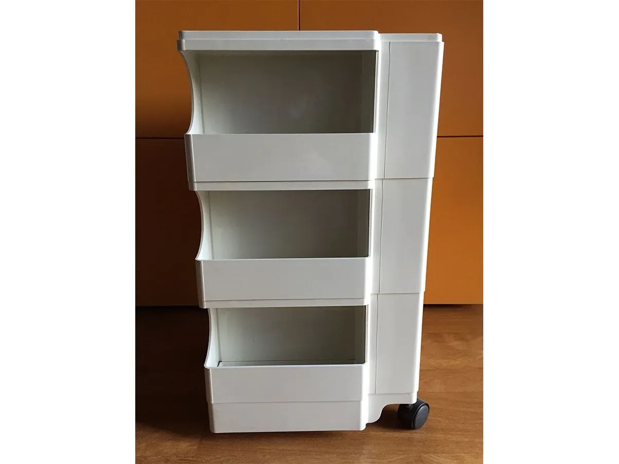 Carrello iconico Boby in materiale plastico (bianco), Bieffe 2