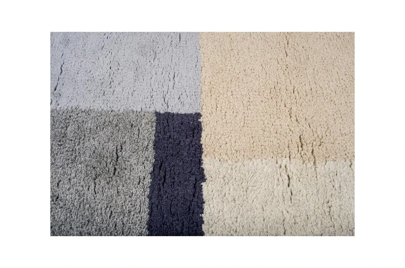 Tappeto in lana Mondrian multicolore 8