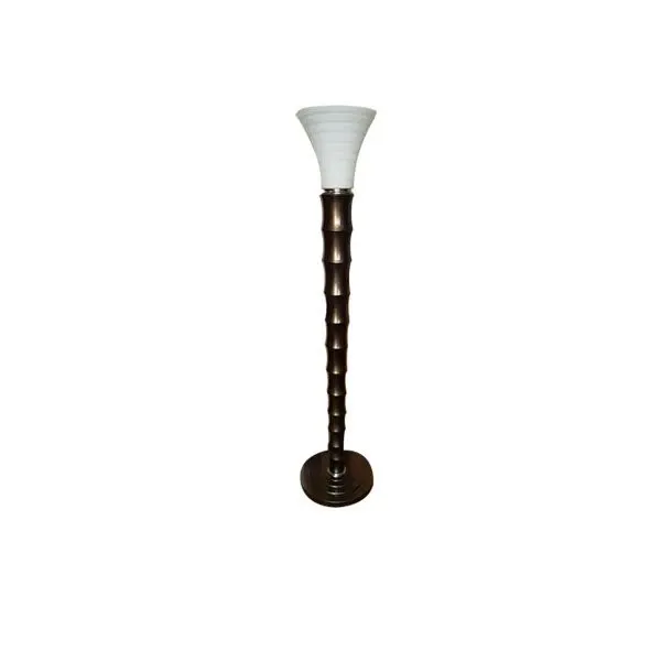 Palmus floor lamp in wood and Murano glass, Giorgetti image