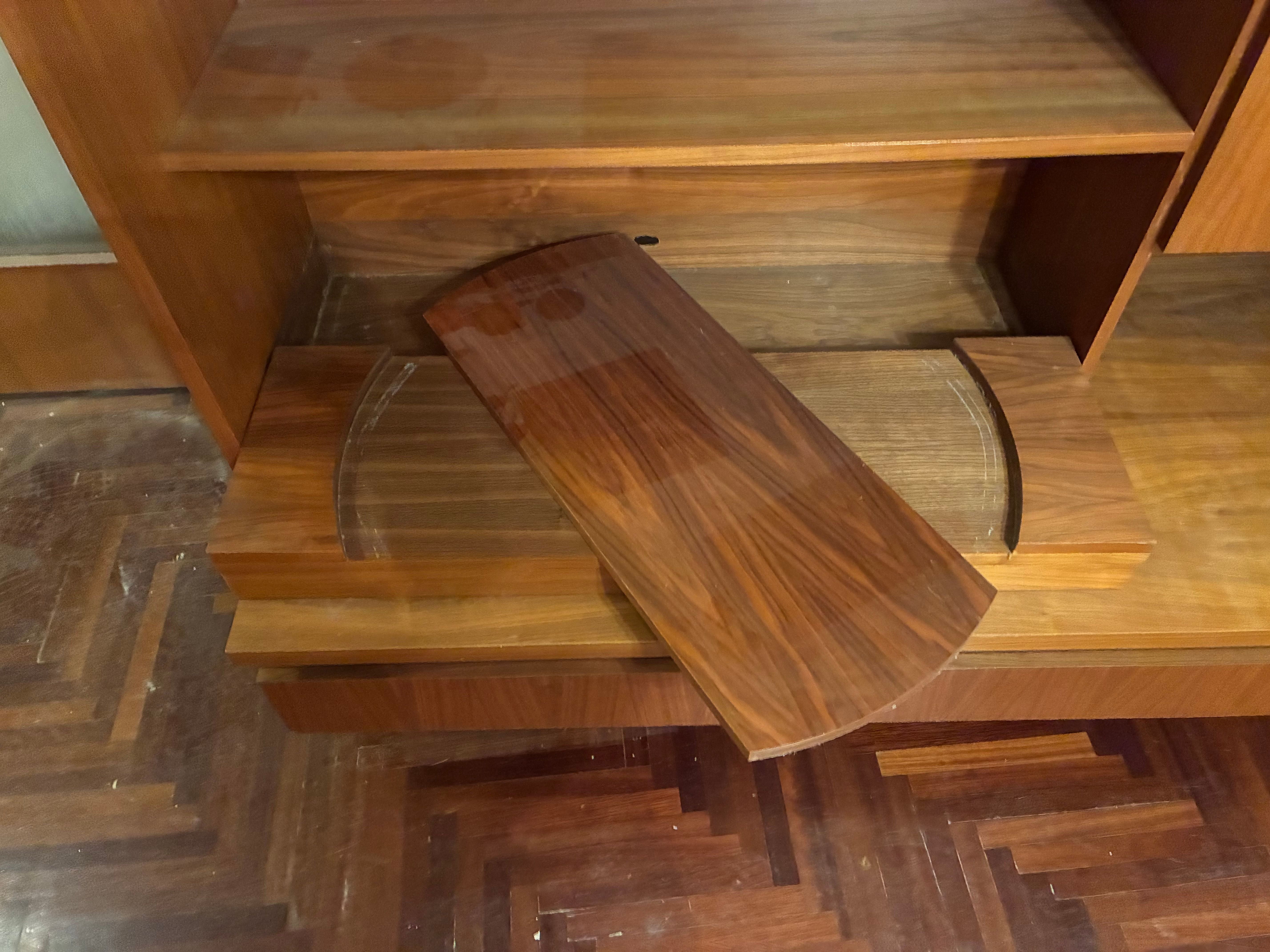 Skandinavisches Design Sideboard aus Holz Vintage 60er 70er Jahre Side