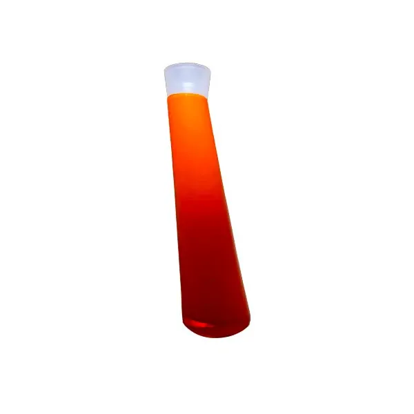 Glossy glass candle holder (orange), Foscarini image