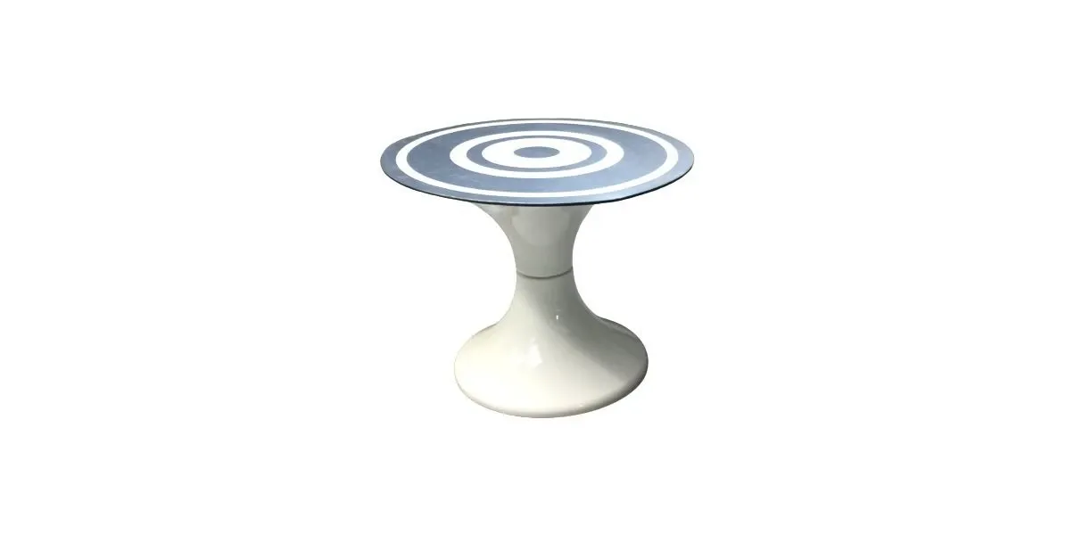 Round removable coffee table, RD Living image