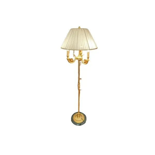 Floor lamp in gold and marble, Ciulli 1902 image