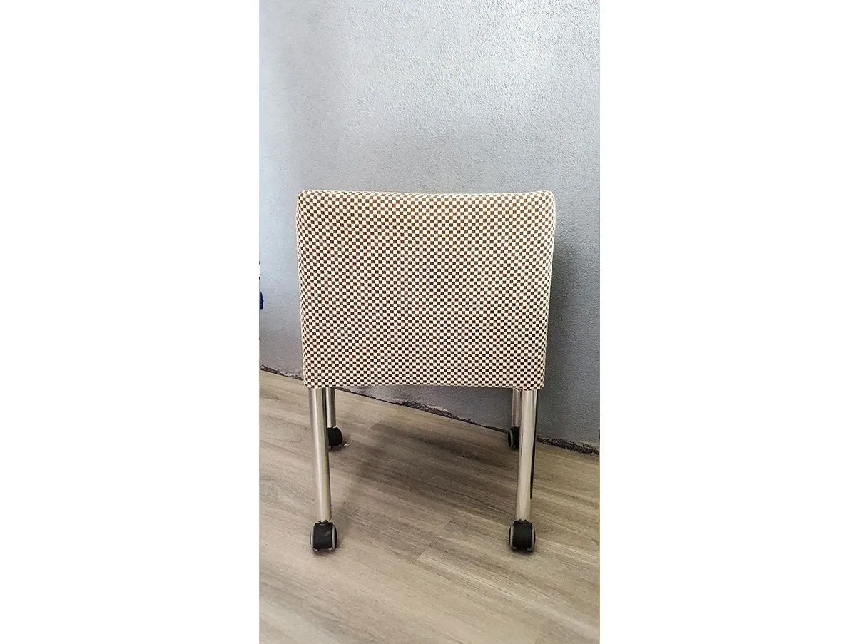 Poltroncina Pollack con ruote in tessuto sfoderabile, DePadova 3