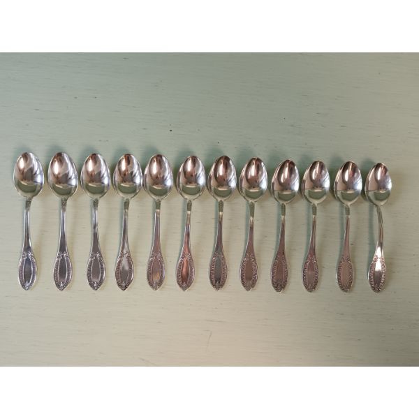Set di 12 cucchiaini in argento dei F.lli Calegaro (anni '60) image