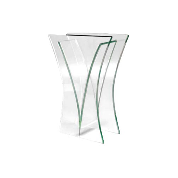 Vaso vintage in cristallo acidato (anni '60) image