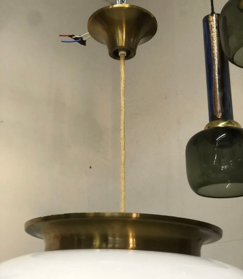 Lampada a sospensione vintage (anni'70) 5