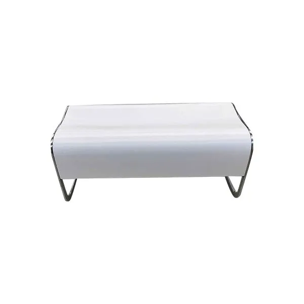 Contemporary ZA2 bench in steel (white), Lapalma image