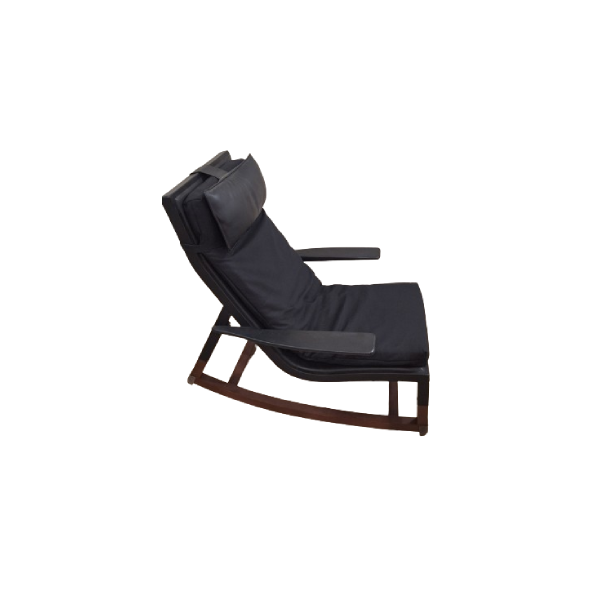 Don'do rocking armchair in heritage leather, Poltrona Frau  image