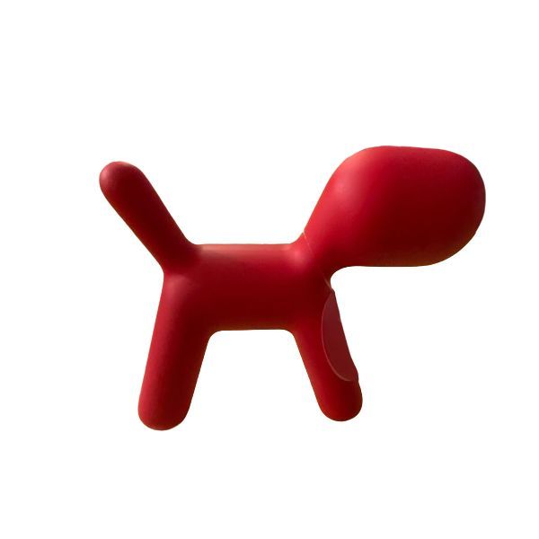 Sgabello Puppy me too colore rosso, Magis image