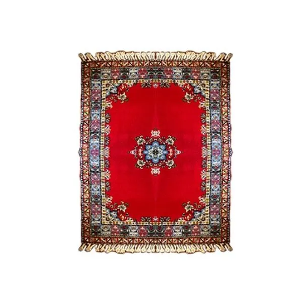 Tappeto Marocco vintage in lana rosso, image