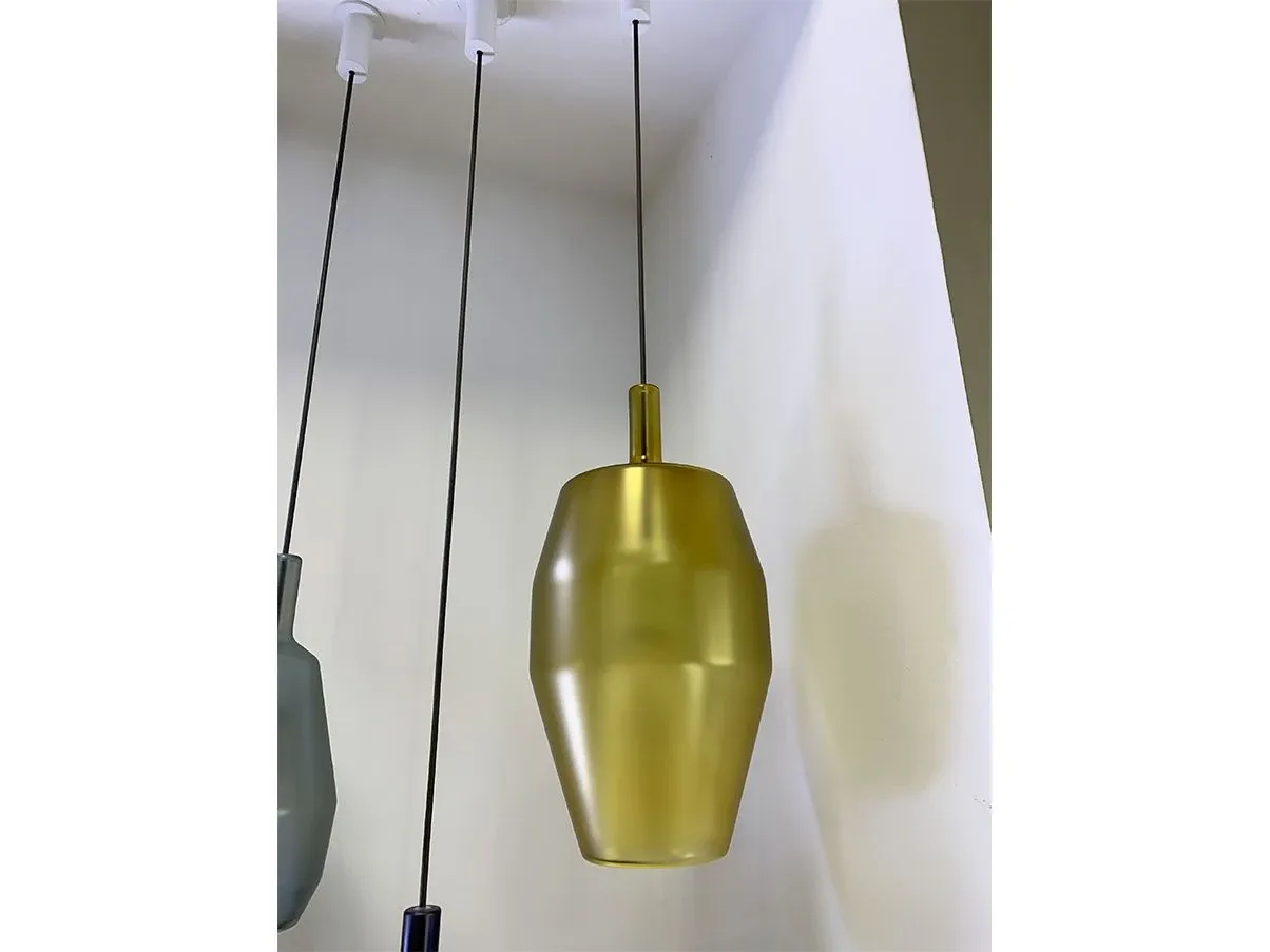 Lampada a sospensione MoM Tall in vetro (giallo), Penta 3