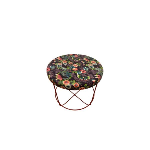 Tavolino rotondo Ukiyo in tessuto di Kimono (multicolore), Moroso image