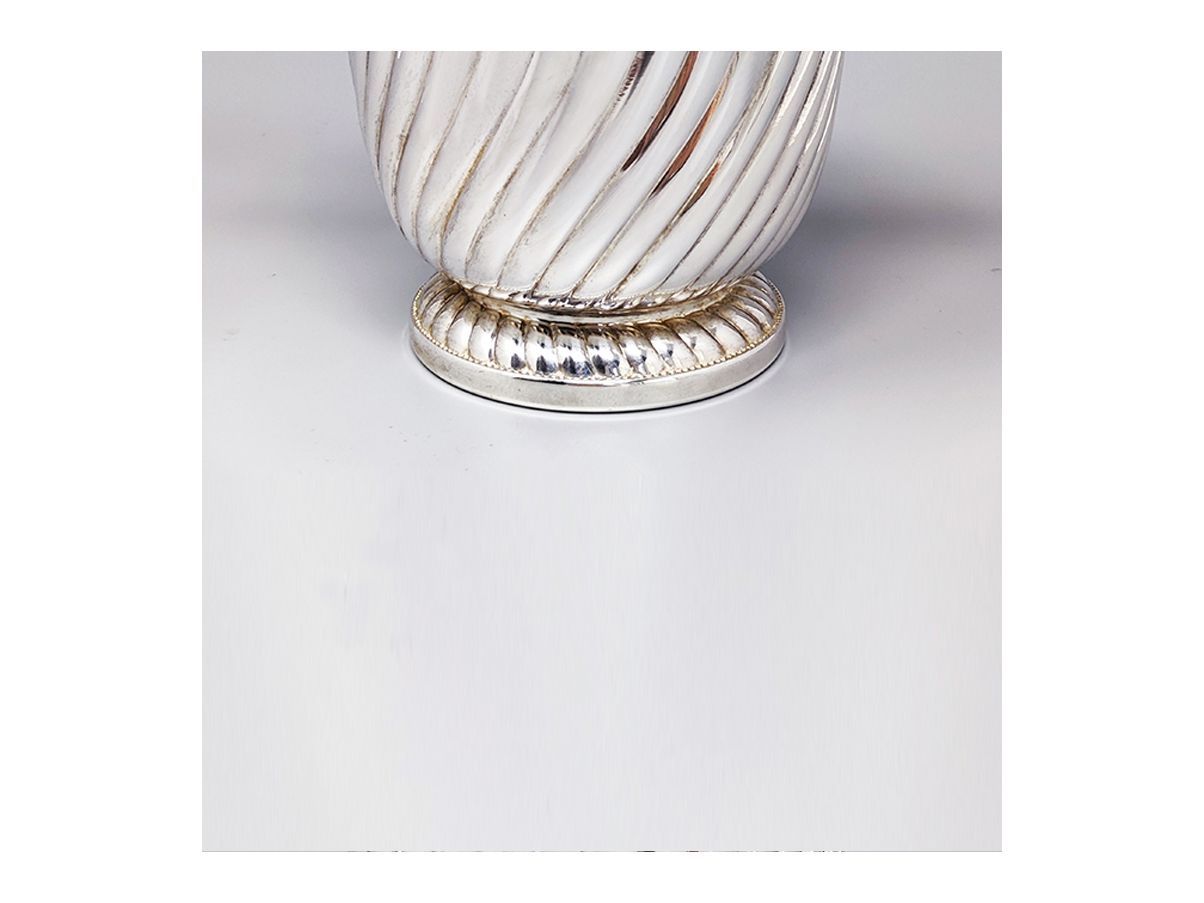 Vintage silver plated ice bucket (1960s) 8