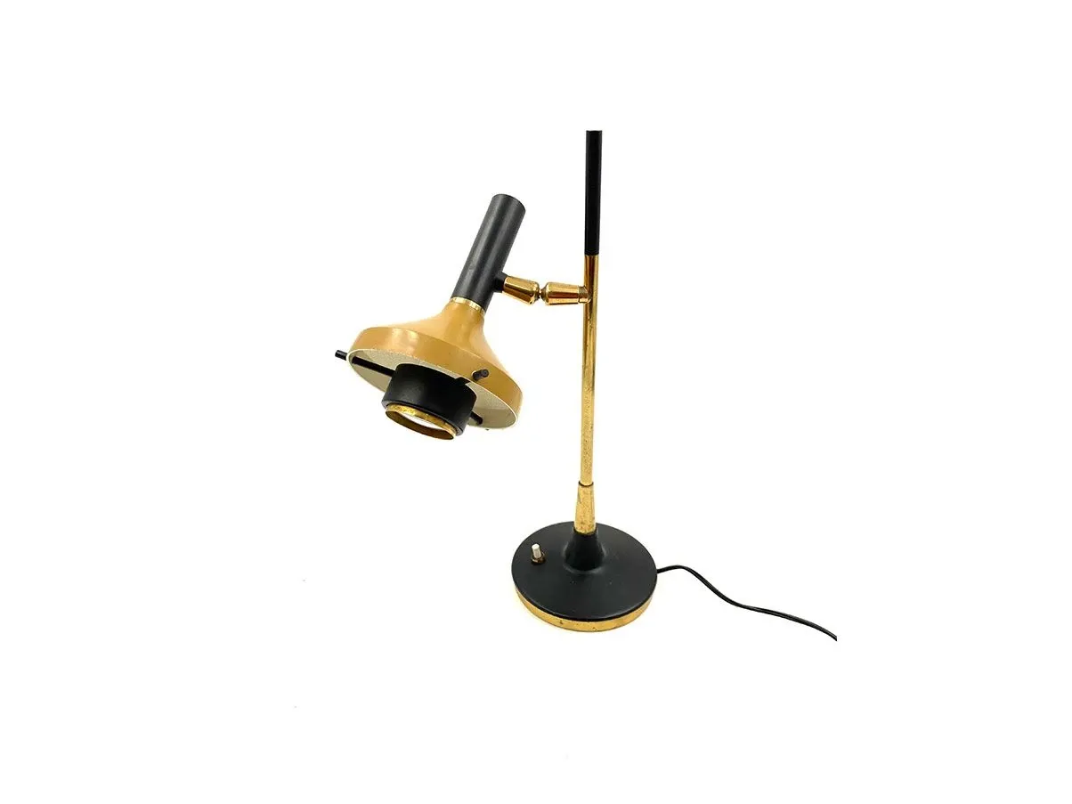 Vintage 553 brass table lamp (1950s) 1