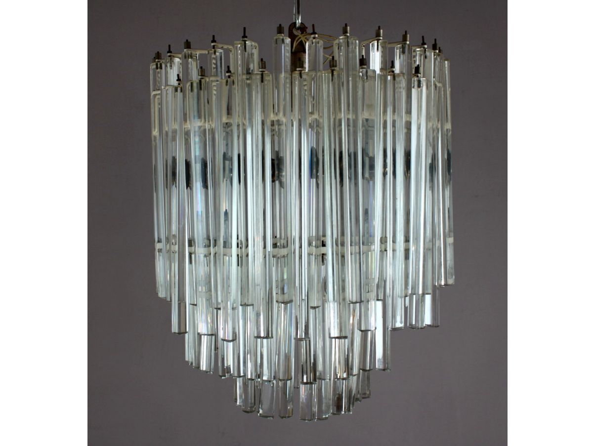 Vintage crystal chandelier (1960s), image
