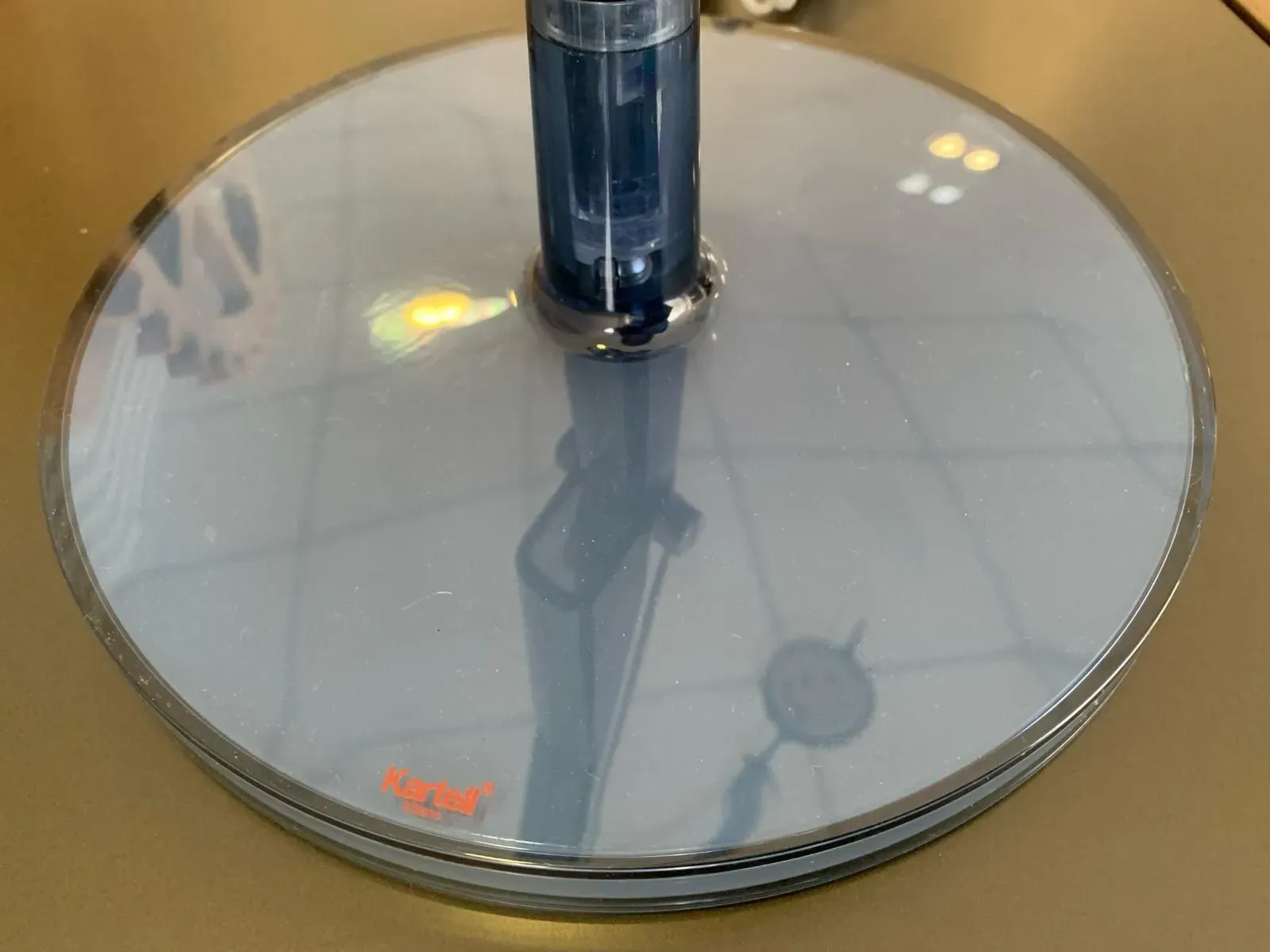 Aledin Tec Blue Table Lamp Side