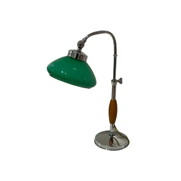 Ministerial glass table lamp (green), Egoluce image