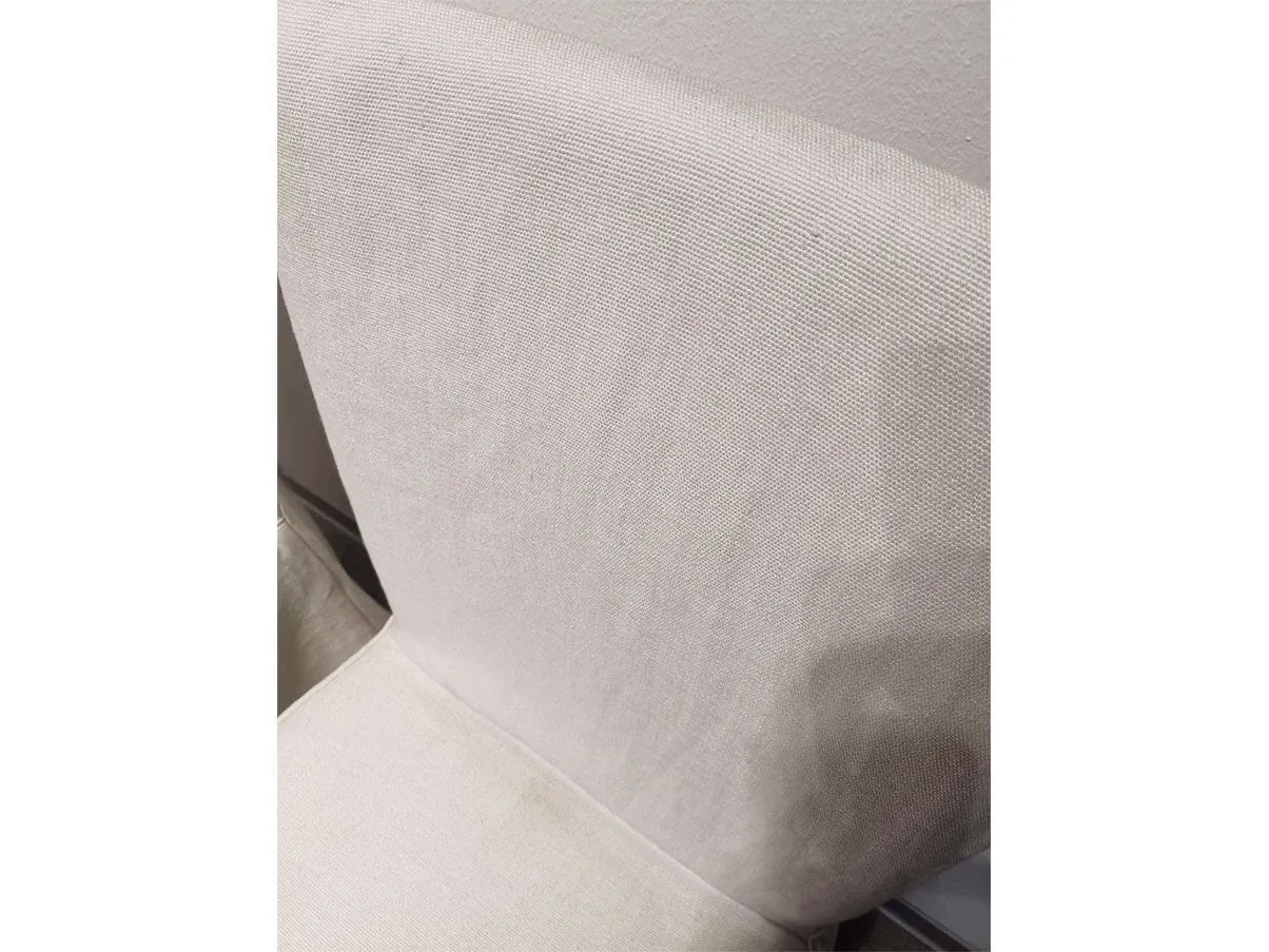 Set of 2 Eva upholstered chairs with fabric, Flexform 4