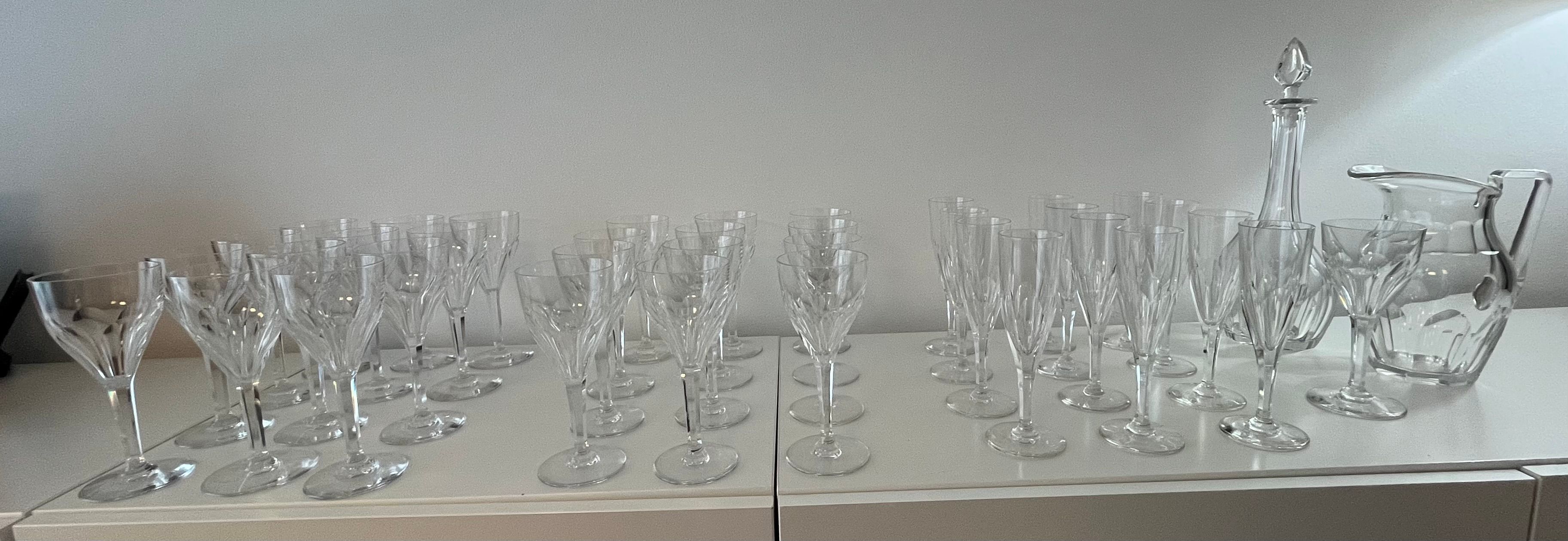 Servizio di bicchieri Bristol in cristallo Saint Paul 12