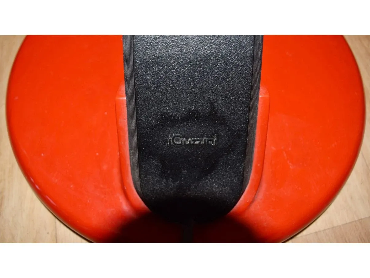 Lampada da tavolo Snoky vintage rossa (anni '80) 1