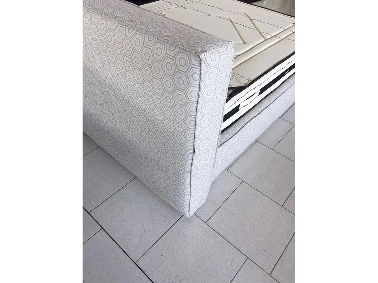 Sara double bed with container (grey), MD Work 8