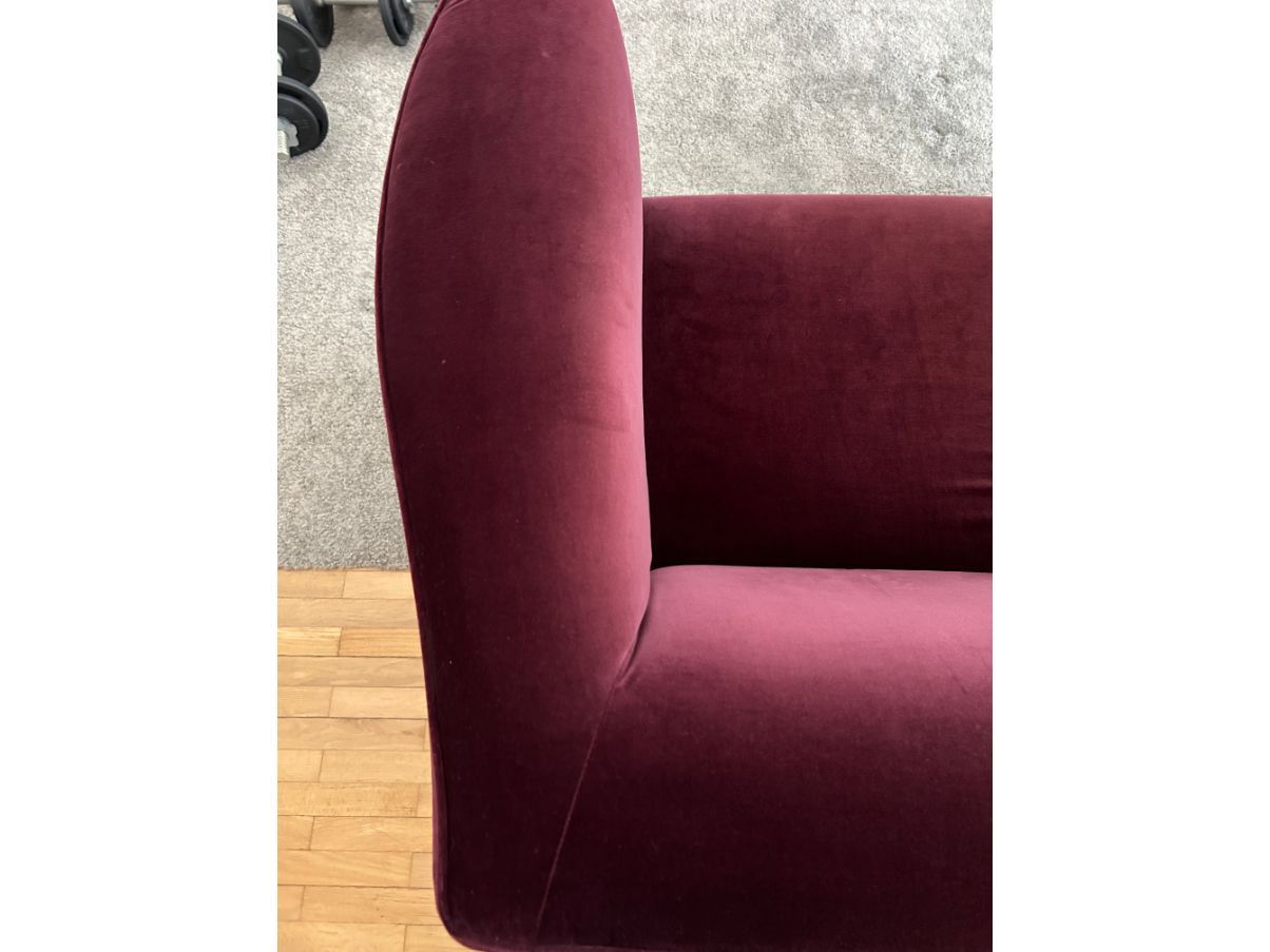Divano 2 posti Breeze in velluto di Matteo Nunziati, Molteni&C Defects