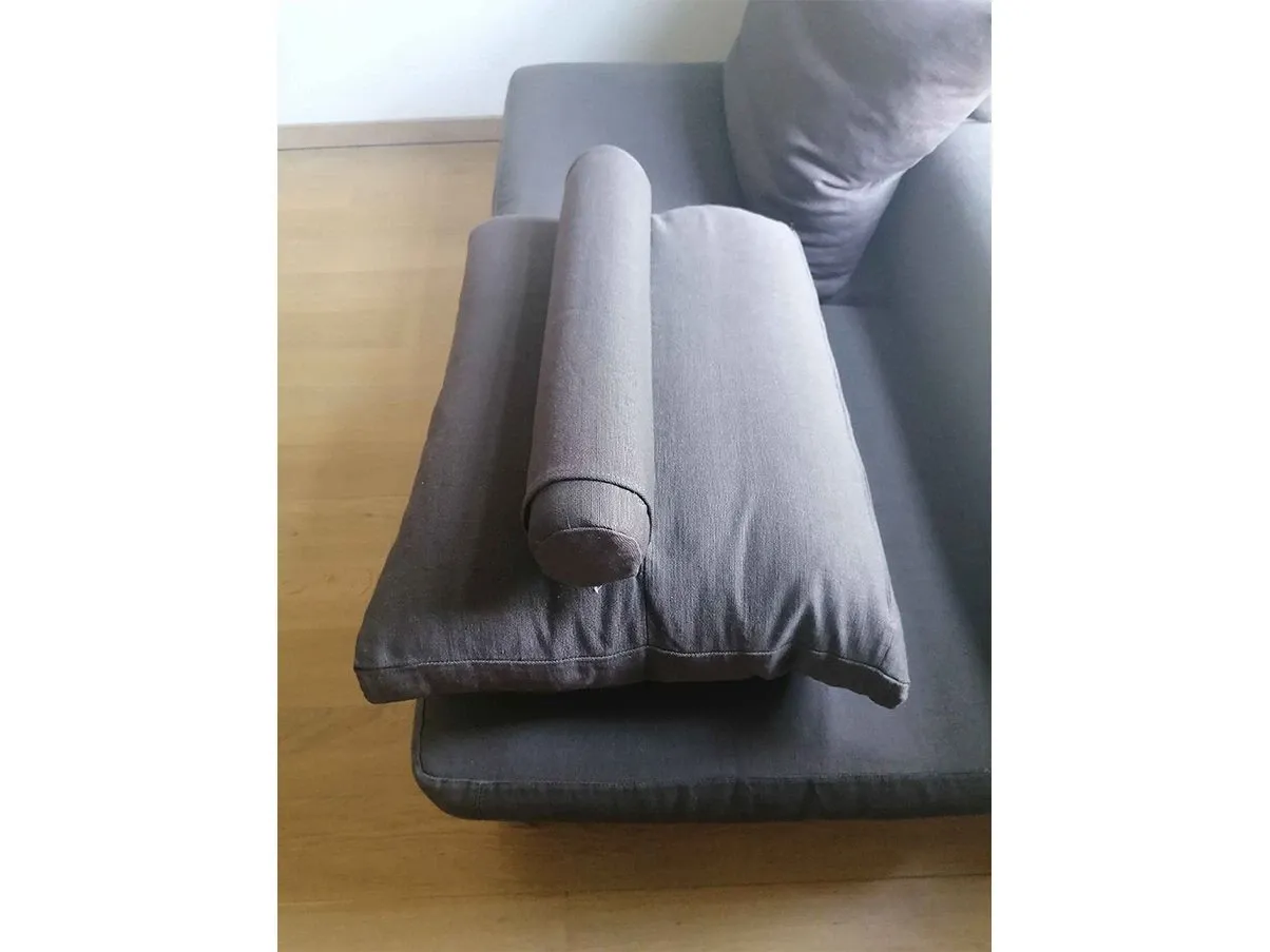 Groundpiece 2 seater sofa in fabric, Flexform 4